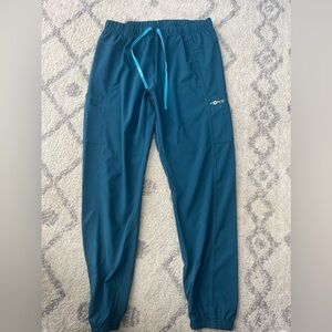 Carhartt Caribbean Blue Women’s Scrub Pants, Jogger style